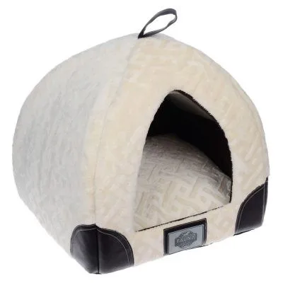 Домик для кошек Fauna International Regina 35х35х40 см бежевый