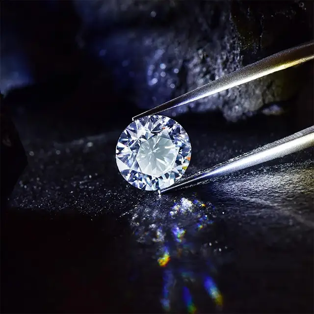 100% Genuine Loose Gemstones Moissanite Stone GRA 1ct D Color VVS1 Lab Diamond Undefined Excellent Cut For Jewelry Diamond Ring 8
