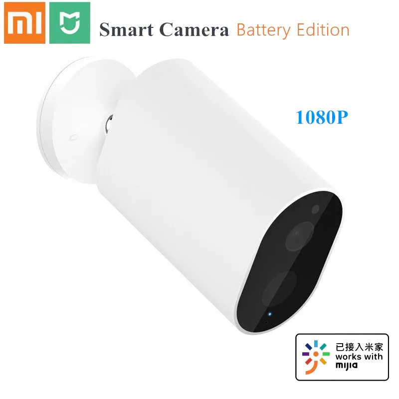 Skup Xiaomi Mijia inteligentne kamery ip Gateway 1080P 5100mAh baterii AI humanoidalne wykrywanie kontrola aplikacji IP65 odkryty bezprzewodowy inteligentny aparat fotograficzny