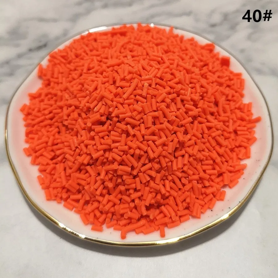 100g/bag Slime Clay chocolate brown Coffee Sprinkles Filler Toys Accessories Candy Fake Cake Dessert Mud Decoration 14