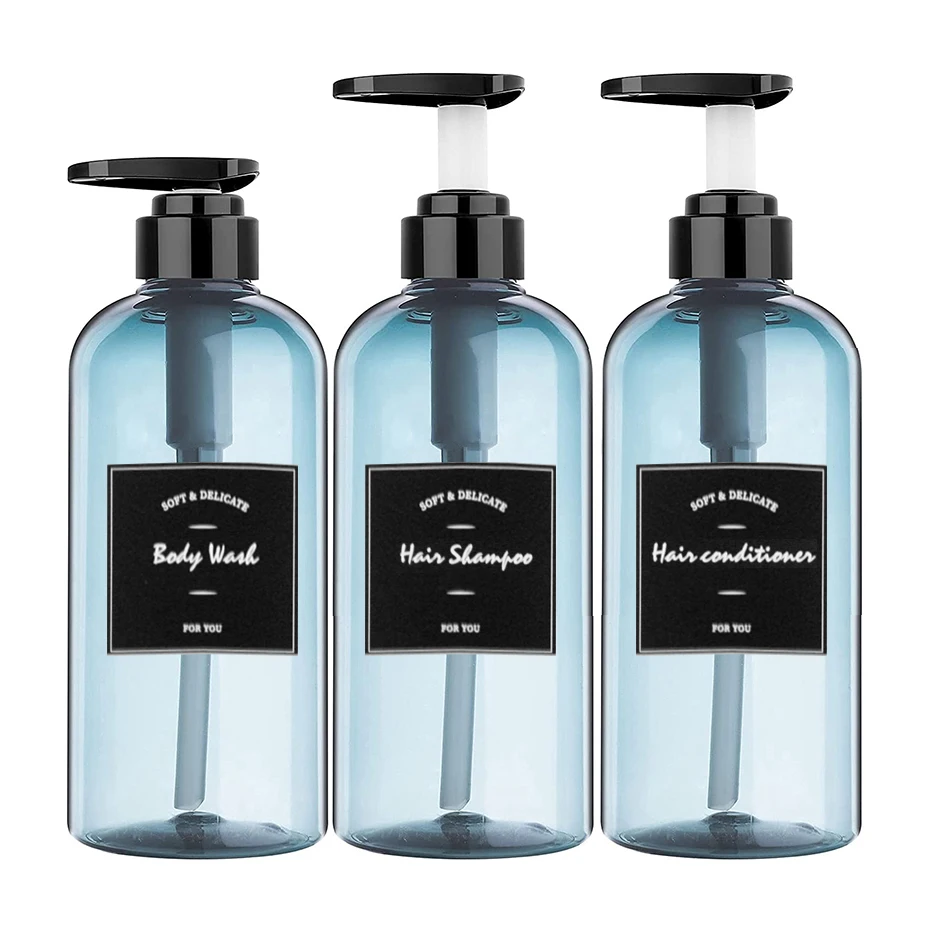 Soap Bottles Labels Bathroom Shampoo Body Wash Conditioner Stickers Waterproof Self Adhesive Dispenser Labels bathroom labels sticker set