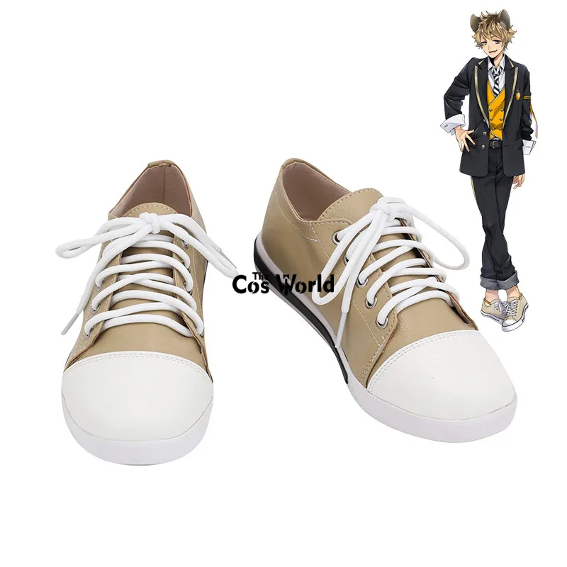 

Twisted Wonderland Ruggie Bucchi School Uniform Games Customize Cosplay Shoes