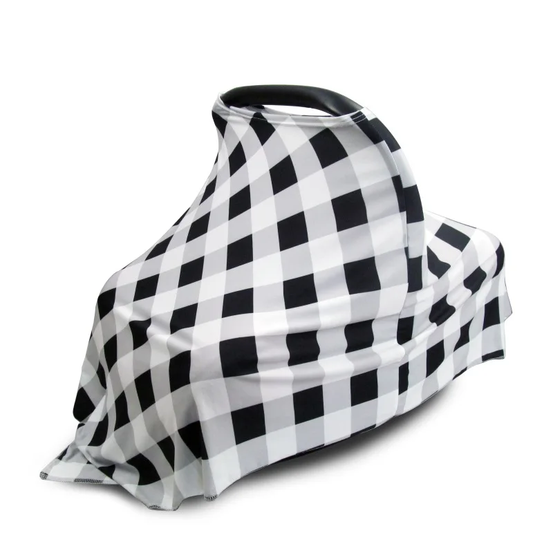 Nursing Breastfeeding Cover Scarf Baby Car Seat Canopy Shopping Cart Stroller Carseat Covers for Girls and Boys
