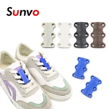 Без галстука Пряжка для шнурков Магнитная Блокировка быстрая обувь шнурки для детей взрослых унисекс кроссовки повседневная обувь шнурки Прямая поставка