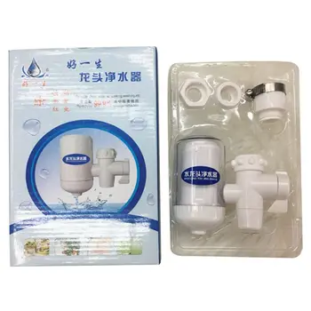 

Home Faucet Filter Portable Water Purifier Filtering Device for Kitchen Tap Tube B0KC