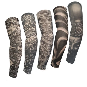 

2020 Outdoor Cycling Arm Sleeve UV Protection Outdoor Arm Sleeves Wholesale 3D Tattoo Sleeve Fishing Arm Sleeves