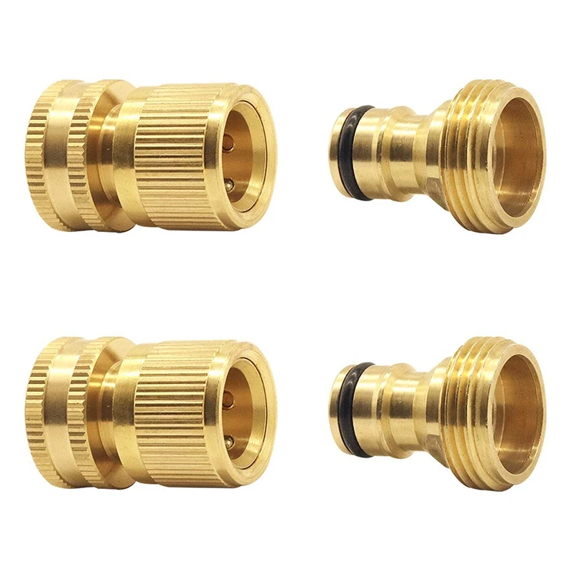 БЫСТРОРАЗЪЕМНАЯ муфта для садового шланга латунный соединитель быстрого