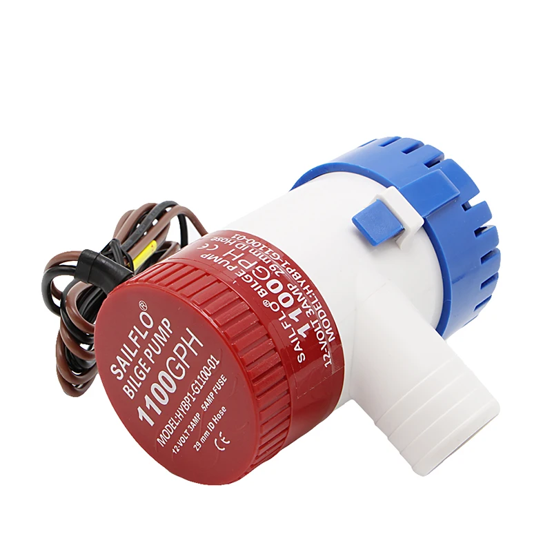 1100GPH 12V Трюмный насос 3AMP 12N морской подводный водяной насос лодка новая