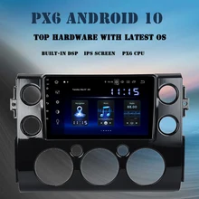 9" Android 10.0 Car Multimedia Player for Toyota FJ Cruiser 2007 2010 2011 2012 2015 2016 DSP 4GB+64GB Radio GPS Navigator