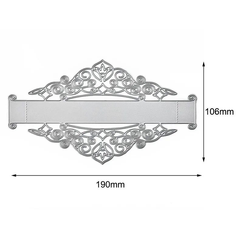 Eastshape разрезы штампы кружевная рамка металлическая резка закладка для DIY Фотоальбом для скрапбукинга штамп для теснения с вырезами шаблон