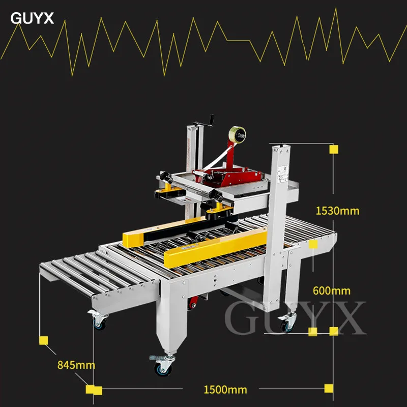 Клейкая лента для закатки картонная коробка Автоматическая Закаточная упаковочная машина лента герметик