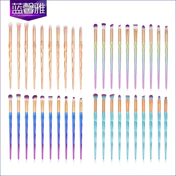 

Makeup Brushes with Diamond Handle Tool Set Cosmetic Powder Eye Shadow Foundation Blush Blending Beauty Make Up Brush Maquiagem