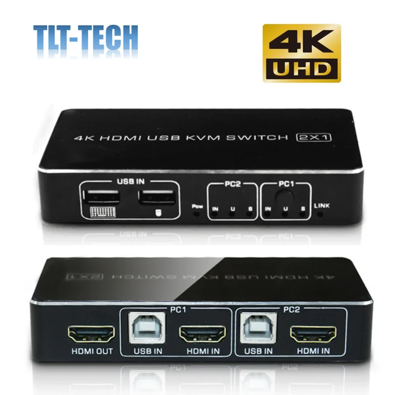 Бесплатная-доставка-2-порта-4k-hdmi-20-квм-usb-коммутатор-переключатели-Поддержка-порта-горячая-клавиша-и-edid