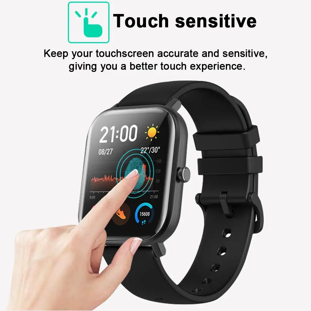 Защитная пленка на весь экран мягкая пленка для Huami Amazfit GTS Smart Bracelet 20 мм