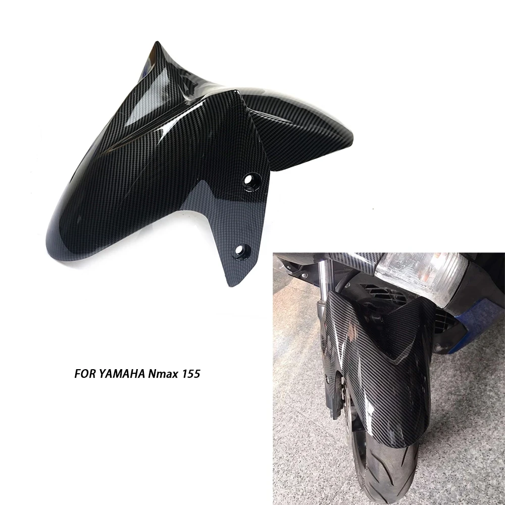 

motorcycle front wheel Front fender patterned like carbon fiber for YAMAHA NMAX 155 NMAX155 2016