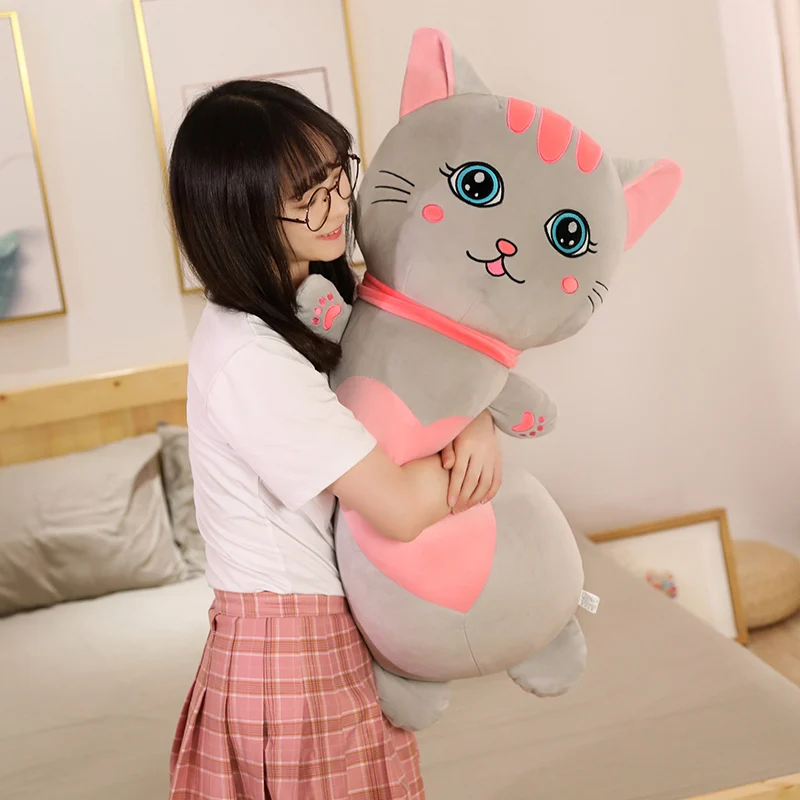 Дропшиппинг Kawaii Кот чучело плюшевый котенок мягкая игрушка Peluche милая кукла Kitty подушка для детей
