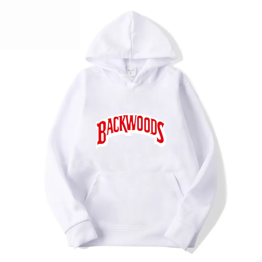 Брендовые мужские толстовки с капюшоном, уличная Толстовка с принтом Backwoods, Мужская модная осенне-зимняя толстовка с капюшоном в стиле хип-хоп, пуловер с капюшоном - Цвет: Синий