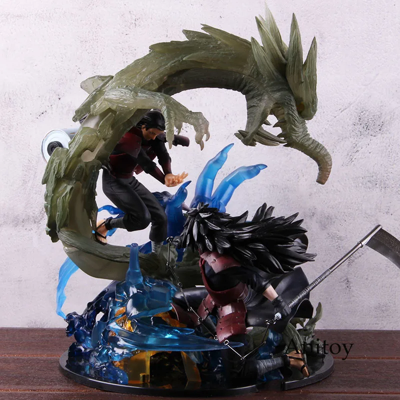 Naruto Uchiha Madara tempesuous God of Valour Susanoo/Senju Hokage Hashirama фигурка Аниме ПВХ Коллекционная модель игрушки