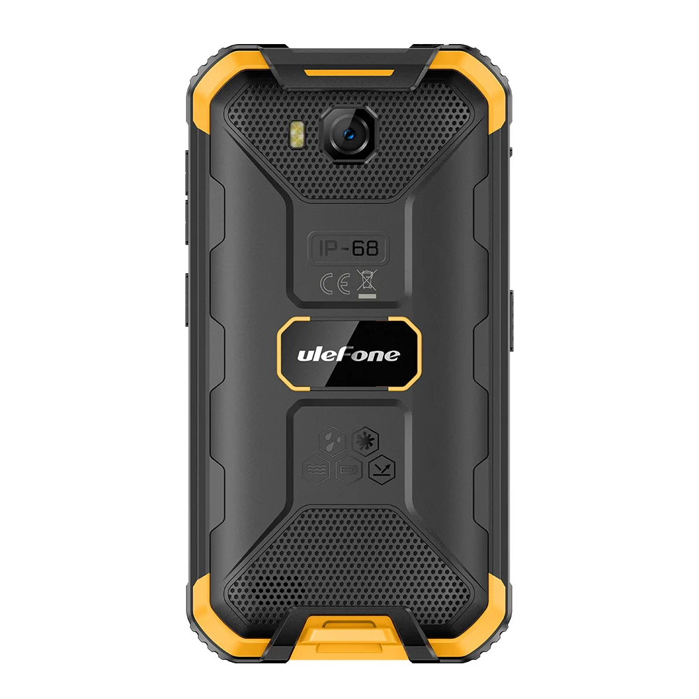 Ulefone Armor X6 3g LTE мобильный телефон 4000 мАч батарея 5,0 дюймов разблокировка лица 8MP настоящая камера Android 9,0 две sim-карты двойной режим ожидания