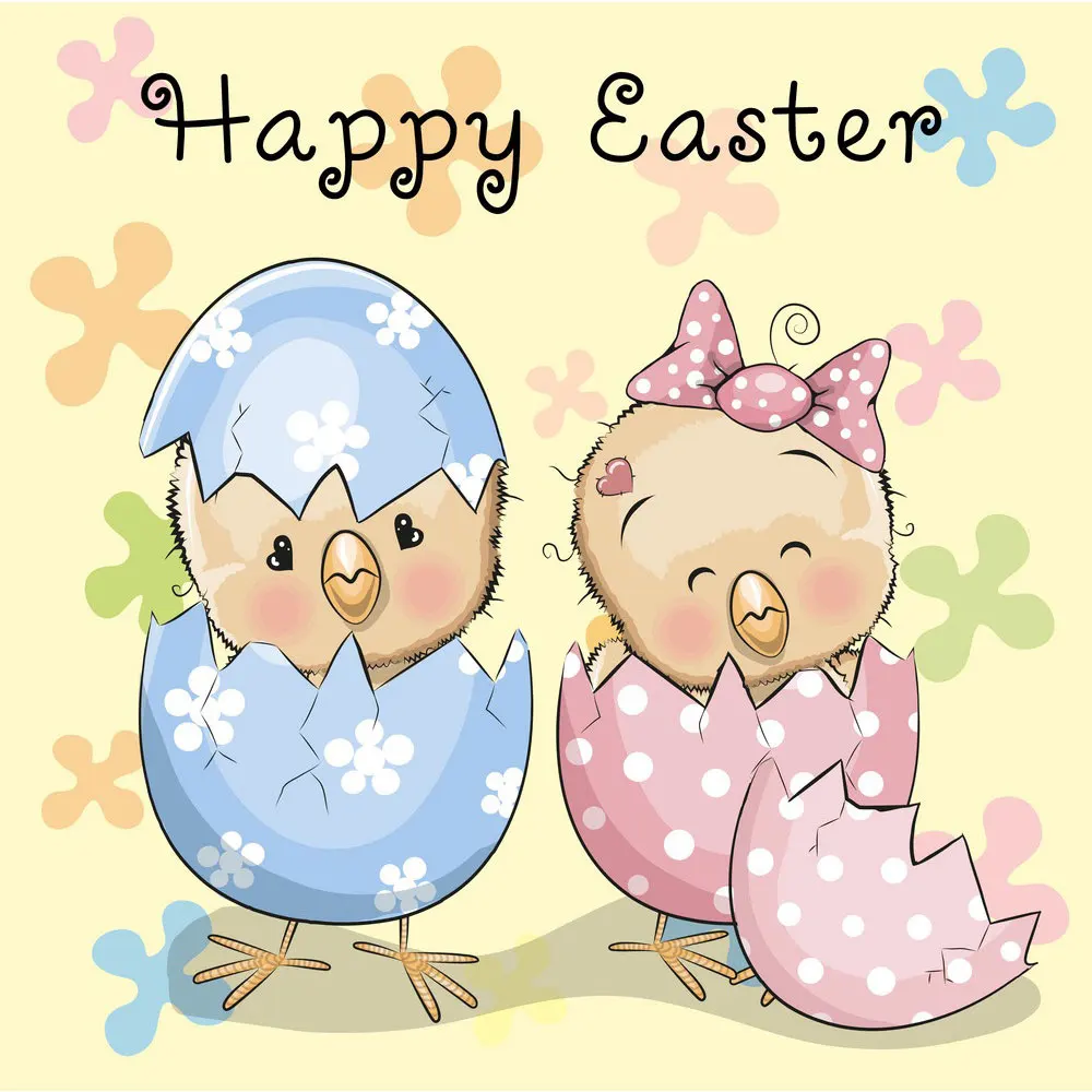 Счастливой Пасхи металлические штампы для скрапбукинга поздравительные