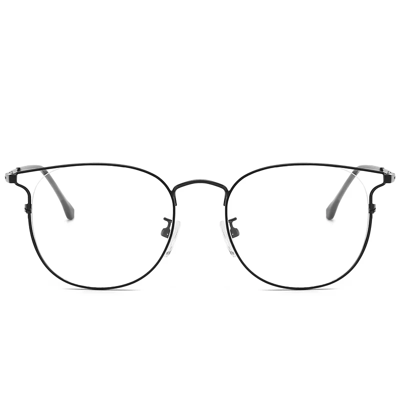 Classic Fashion Men Women Optical Glasses Metal Frame High Quality Pc Retro Luxury Male Female Reading Flat Eyeglasses