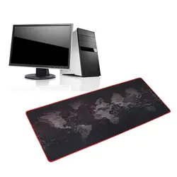 Противоскользящая карта мира скорость игровой коврик для мыши игровой коврик большой размер для ноутбука ПК AS99