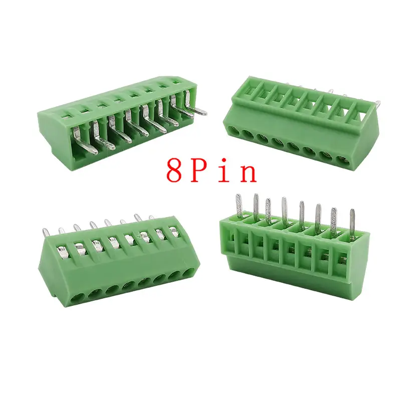 2.54mm/0.1" Pitch PCB Screw Terminal Block Connector 2P 3P 4P 5P 6P 7P 8P 9P 10P 12P 16Pin Terminals 150V 6A for 26-18AWG Cable - Image 6
