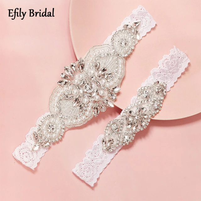 Strass foglia matrimonio giarrettiera sposa coscia gamba anello donna  argento colore cristallo bretelle da sposa cintura per abiti da festa  regalo - AliExpress