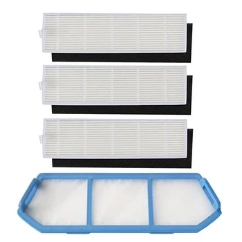 

1 PCS Primary Filter and 3 PCS HEPA Filters Vacuum Cleaner Accessories for ILIFE A4 A4S