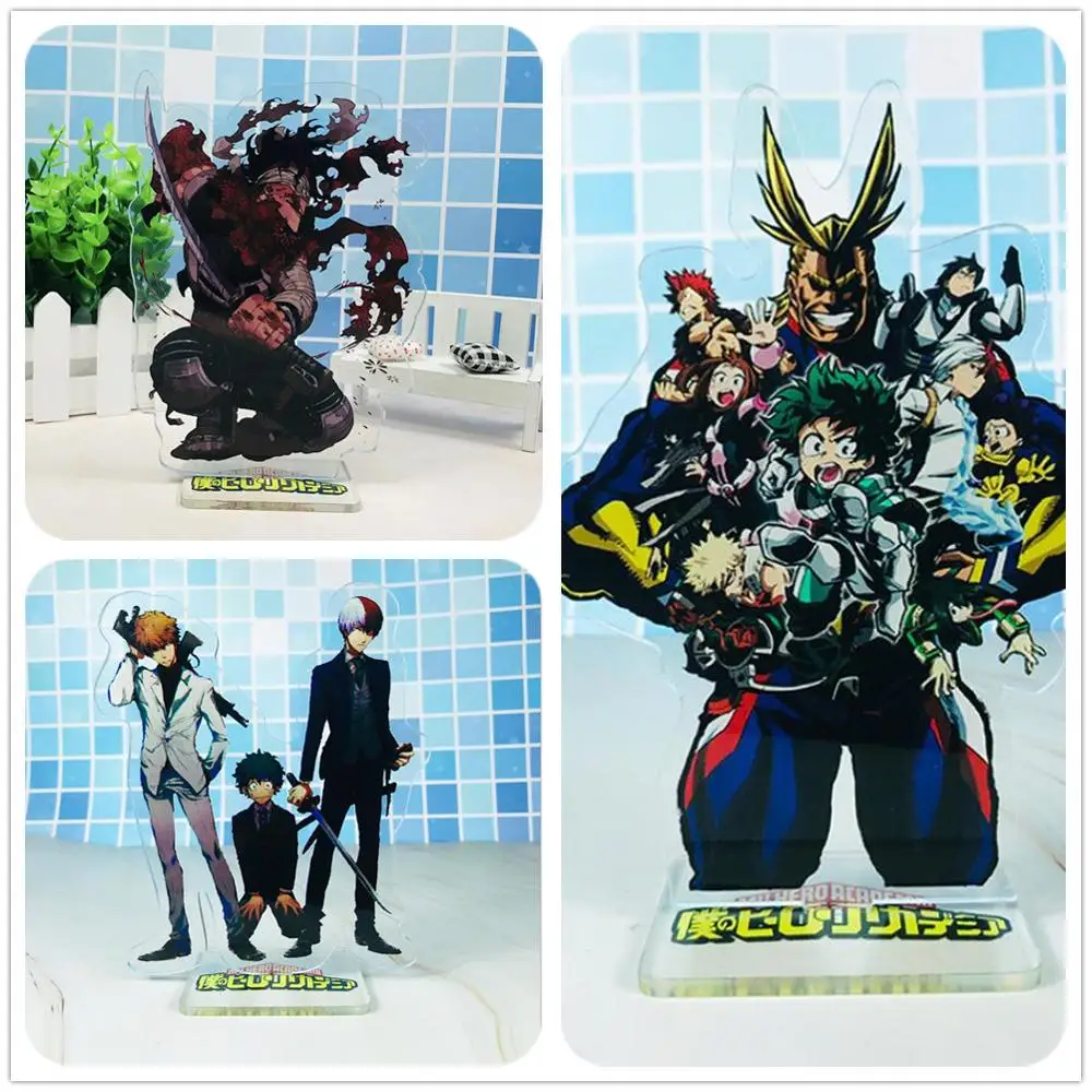 Мой герой Академия Izuku Shoto Bakugou Katsuki Tomura Shigaraki фигурка на акриловой подставке