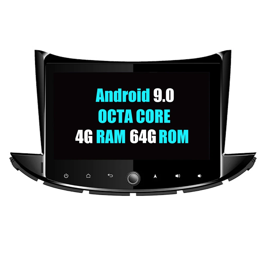 RoverOne автомобильный dvd-плеер Для Chevrolet Trax Android 9,0 авторадио радио стерео gps навигация Мультимедийная система