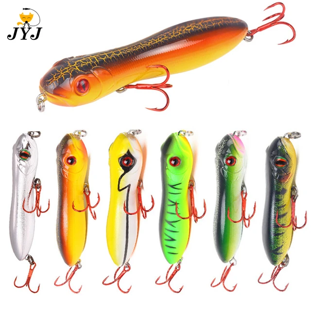 1pc Simulation Snake Head Floating Pencil Lure 10.5cm 16g Bass