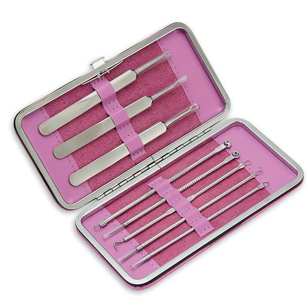 8 PCS Stainless Steel Double Head Pick Acne Needle Acne Needle Acne Needle Artifact Set Beauty 1 8 PCS Stainless Steel Double Head Pick Acne Needle Acne Needle Acne Needle Artifact Set Beauty 3