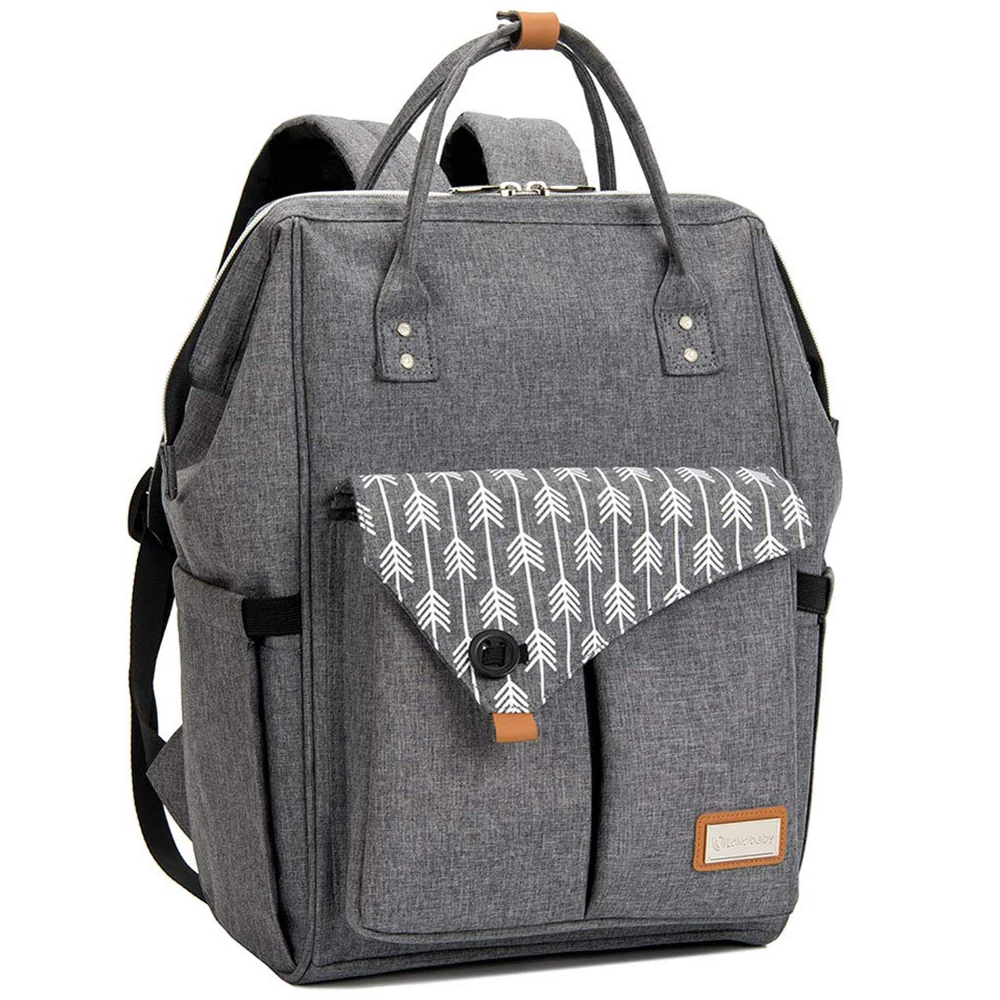 Lekebaby-sac à couches à la mode | Grand sac matelassé pour maman, sac d'allaitement maternité, sac de voyage poussette pour bébé, sac pour soins bébé