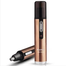 Электрический триммер для удаления волос в носу и ушах, триммер для ухода за лицом для мужчин и женщин