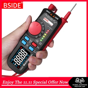 

Dual Mode Multimeter Voltmeter BSIDE 92CL-PRO Color Display Digital Multimetro Voltage indicator Voltimetro battery Tester Tool