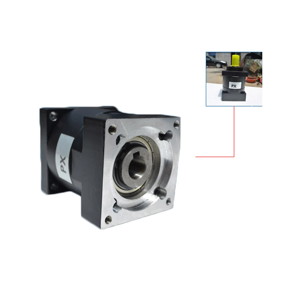 Ratio 10/16/24/36:1 Planetary Reducer Input 14mm Output 14 mm with High Precision for Nema24 Servo Motor