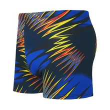 Новинка, мужские плавки для плавания, повседневный стиль, с принтом, на завязках, свободные короткие штаны, для пляжа, горячая весна, одежда для плавания, Шорты для плавания, купальный костюм