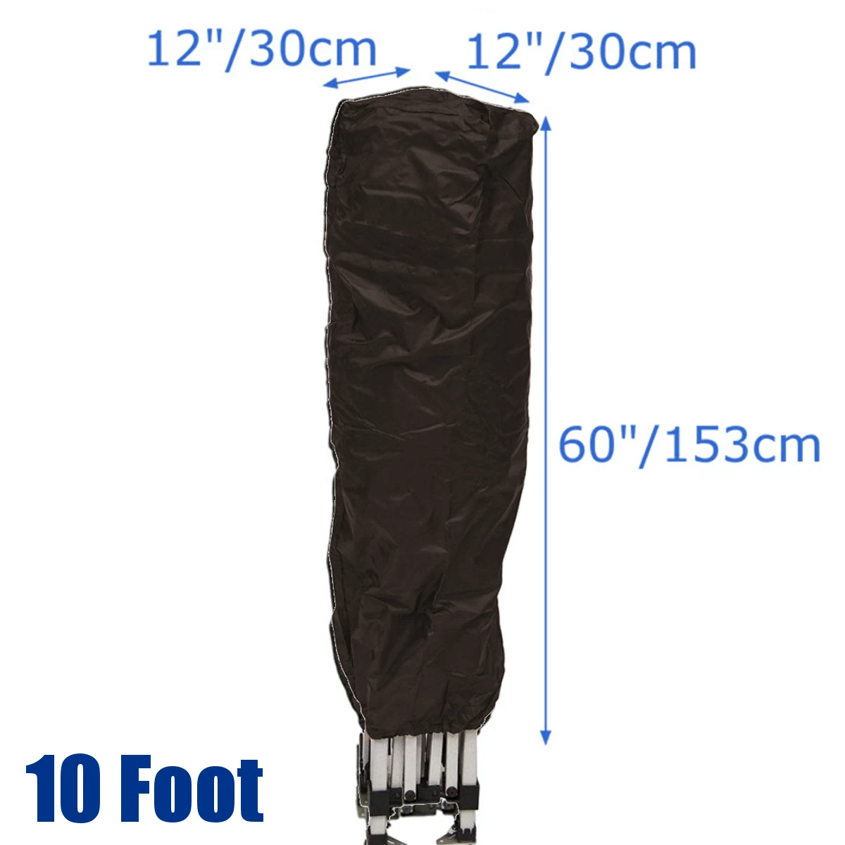 10 Foot 3 размера Водонепроницаемый Анти-УФ Чехол Для Хранения Всплывающие Тент садовый тент для беседки балхадин большая уличная Палатка Защита от тени - Цвет: 10 Foot
