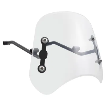 

Clear Motorcycle Front Windshield Windscreen Wind Deflector For Benelli Leoncino 500 motorbike mask fairing