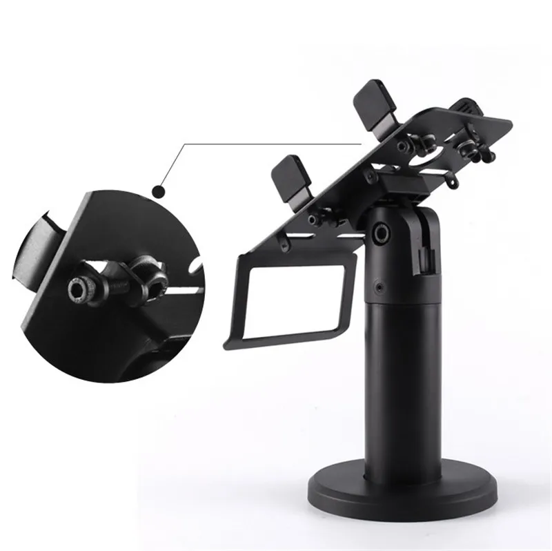 POS machine stand Rotatable and adjustable POS display stand Cashier counter credit card machine display