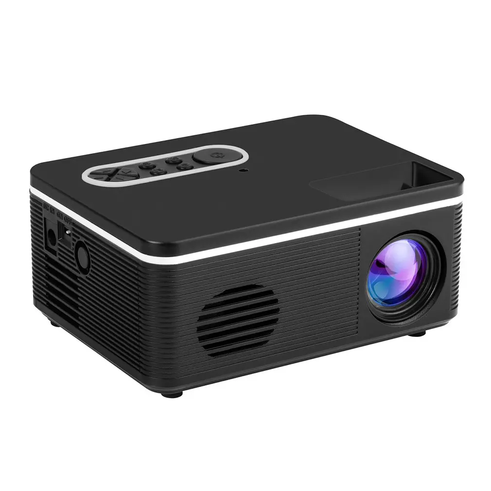 1080 P Full HD мини проектор видео проектор, 3D проектор. Поддержка 1080 PAV/VGA/USB/HDMI/TF 1000 люмен светодиодный проектор