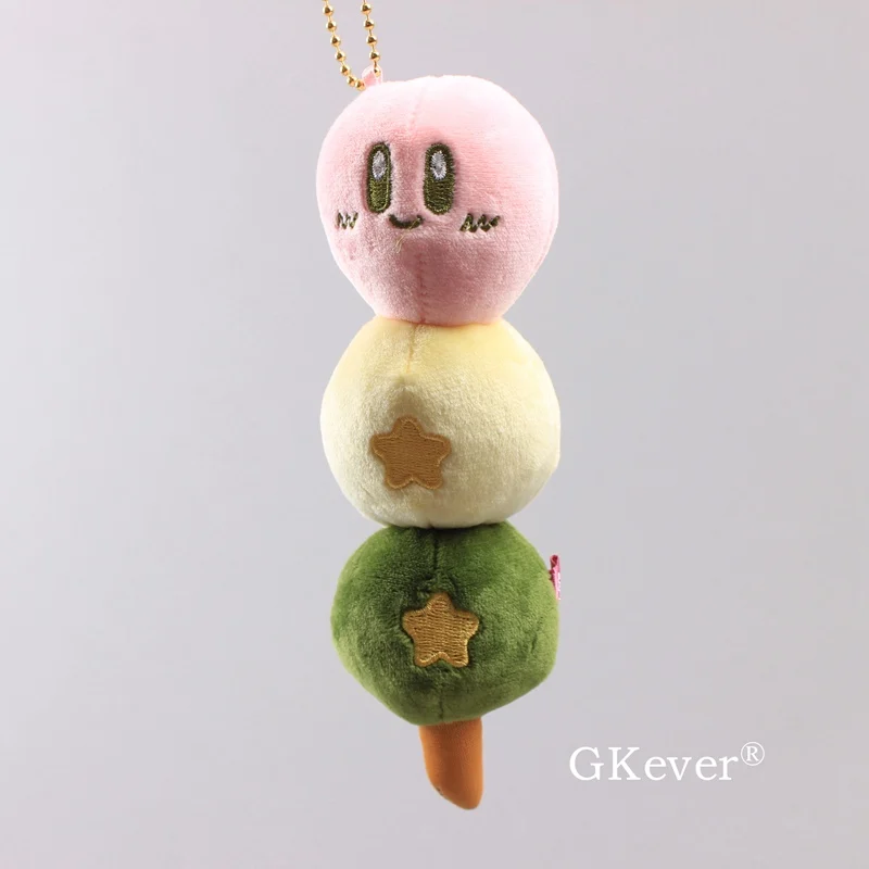 17 см Kawaii Кирби брелок Брелок-плюшевая игрушка кукла Симпатичные сахар покрытием haws плюшевый Кирби Игрушки для мальчиков, подарок на Рождество и день рождения