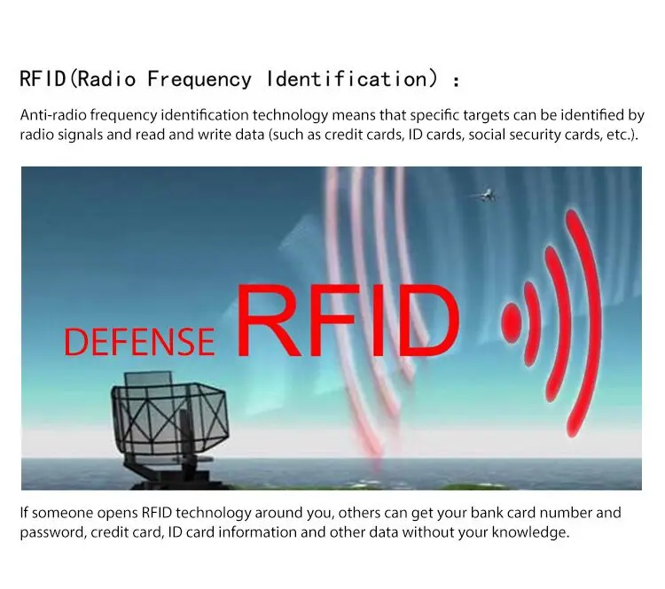 Мужской держатель для кредитных карт из углеродного волокна кошелек RFID блокирующий Металлический футляр для удостоверения личности для мужчин банковский держатель для карт