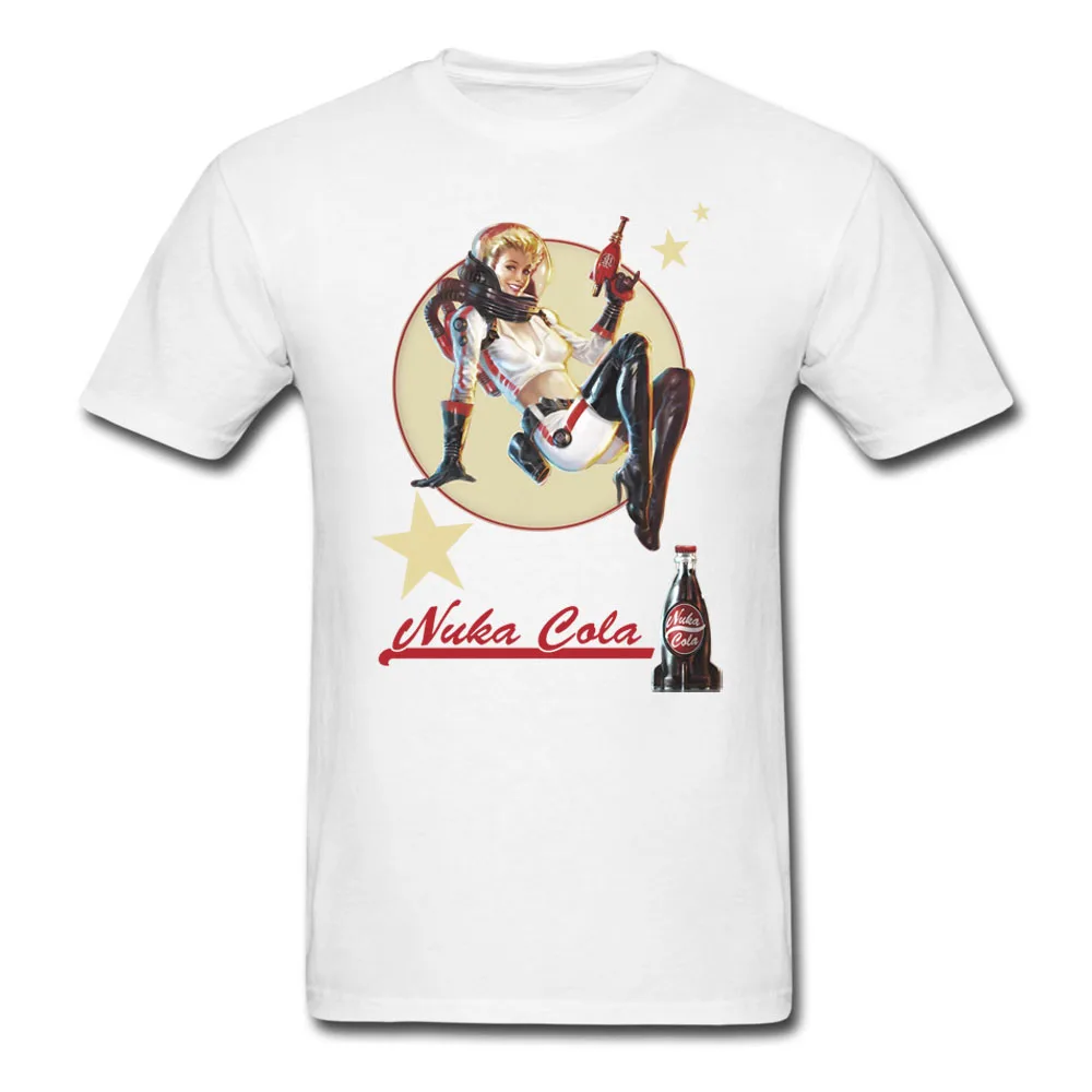Nuka Cola Harajuku Hombre Fallout Pin Up Gamer Сексуальная футболка для девочек Мужская цифровая популярная футболка с круглым воротником Лидер продаж футболки для мужчин короткая рубашка