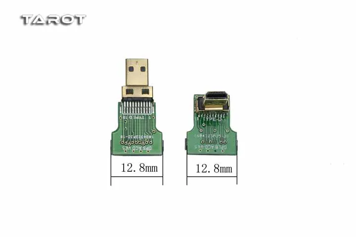 

Hot TAROT-RC Mini Camera Gimbal Line Cable Straight Micro HDMI to Micro HDMI Non-Destructive HD Shielded Tarot TL10A07 FPV Aircr