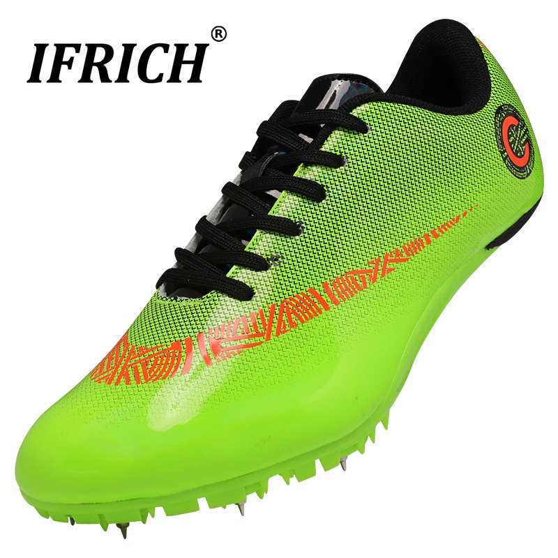 

Professional Track Shoes for Man Women Track and Field Sneakers Athletic Training Racing Shoes Hurdle Shoes Spikes Running Shoes