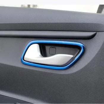 

For Kia K2 Rio 4 X-line 2017 2018 2019 Interior Inner Door Handle Catch Cover Trim Inserting Decal Panel Car Accessories