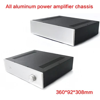 

DIY All-aluminum Power Amplifier Chassis Preamp Case BZ3609 Combined Shell Audio Enclosure Amplifier House 360*92*308MM