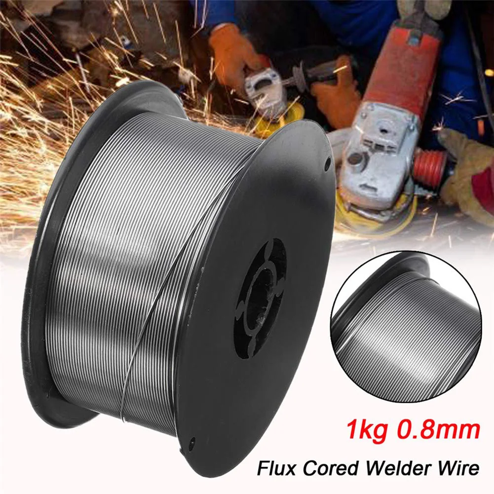 E71T-GS 0.8mm Flux Cord Welding Solder Wire Gasless for Mig Welding Farm Implement Repairs And General Fabrication Feature